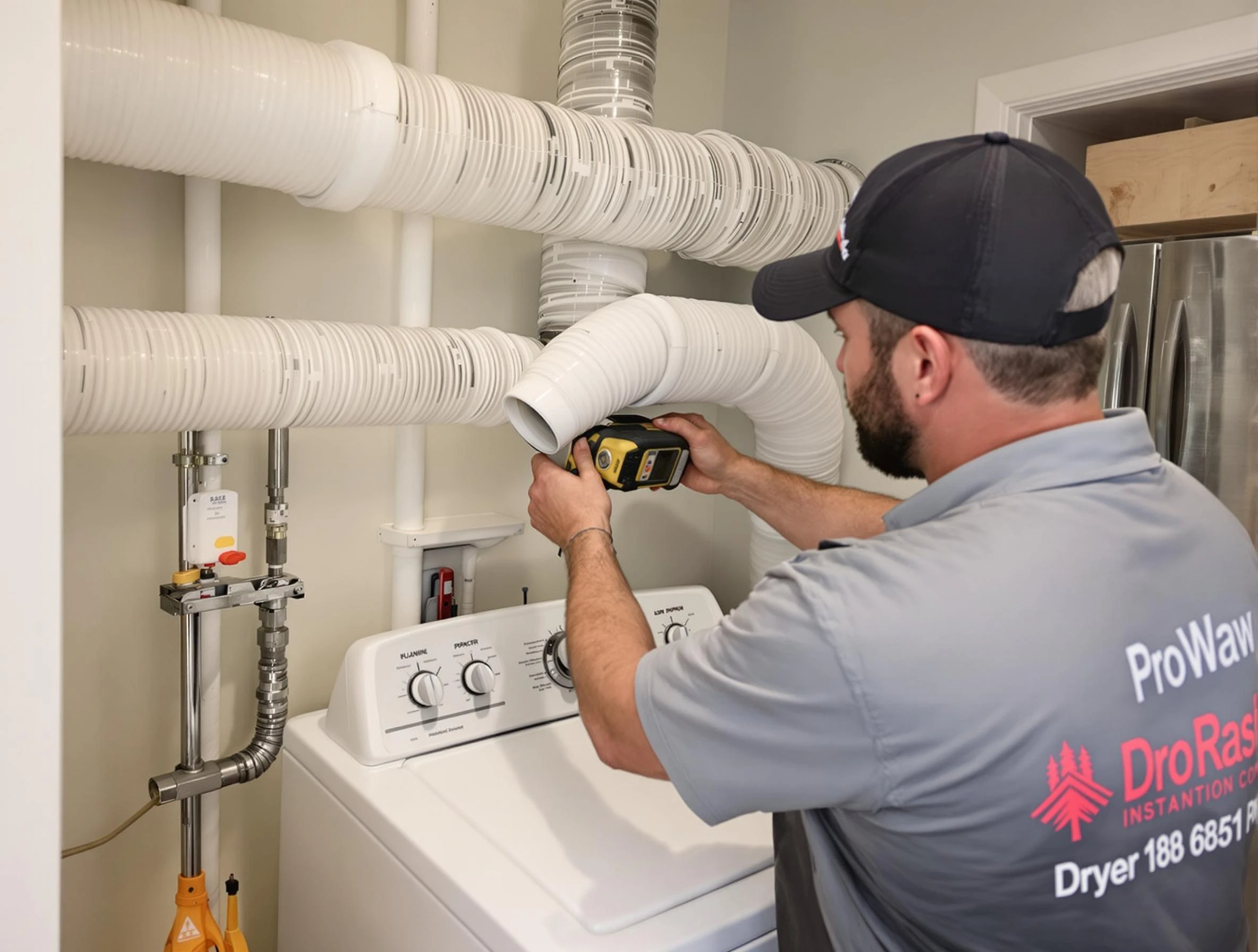 Professional dryer vent hose installation by Slaughterville Dryer Vent Cleaning in Slaughterville